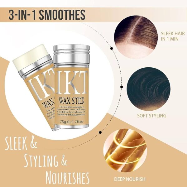 ikt plauku vaskas hair wax stick