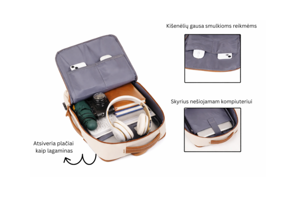 latte kelionine kuprine